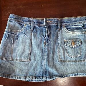 Jean skirt 2000s